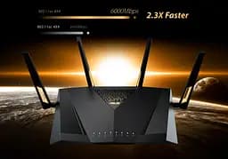 Бездротовий маршрутизатор [роутер] Asus RT-AX88U Pro [86840] - мініатюра 6