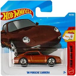 Базовая машинка Hot Wheels Then and Now '96 Porsche Carrera коричневая (5785) JJJ59-N521