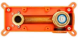 Змішувач для умивальника Rea Owen gold + BOX прихованого монтажу REA-B5333, Золотий - мініатюра 4