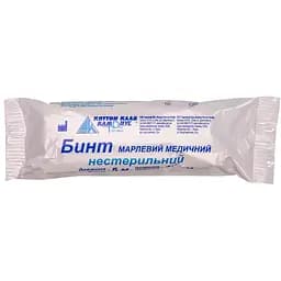 Бинт марлевий медичний нестерильний 10 см 5 м тип 20