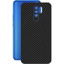 Защитная пленка StatusSKIN для Xiaomi Poco M2 Reloaded (2021) Корпус Винил Карбон черный