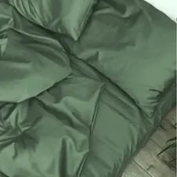 Комплект постільної білизни MirSon Satin Light Pro Green Olive Сімейний (2200011022925) - мініатюра 3