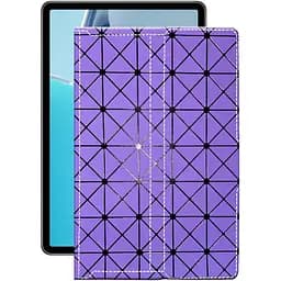Чохол StatusCASE з екошкіри для планшету Huawei MatePad 11 Фіолетовий ромб