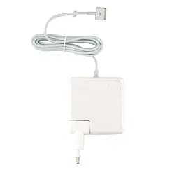 Блок живлення для Apple MagSafe2 16.5V, 3.65A, 60W, білий, Т-подібний роз'єм MagSafe2, з євро-адаптером