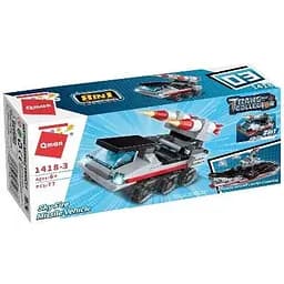Дитячий конструктор Військовий транспорт Qman 1418Q-1-8 Пускова установка