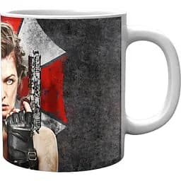 Кружка GeekLand Resident Evil Обитель зла Еліс на тлі лого RE.02.015