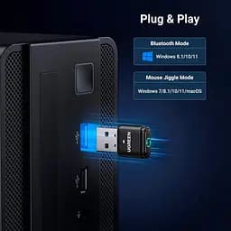 Bluetooth-адаптер Ugreen BT301 Bluetooth V 5.3 Adapter Black (35994) [141937] - мініатюра 9