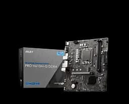 Материнська плата MSI H610M-G Pro DDR4 LGA 1700 (PRO H610M-G DDR4) Б/В