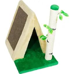 Дряпка Lucky Pet Будиночок сизалевий Бивак, бежева