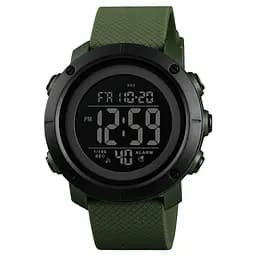 Наручний годинник чоловічий Skmei 1426 Army Green - Black ABS, 1426AGBK (12288)