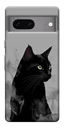 Чехол itsPrint Smoke cat для Google Pixel 7