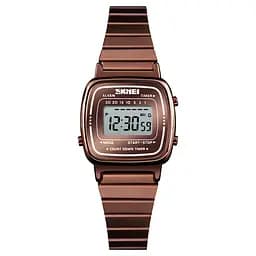 Наручний годинник жіночий 1901SCF Cofee Steel Skmei acs0030477