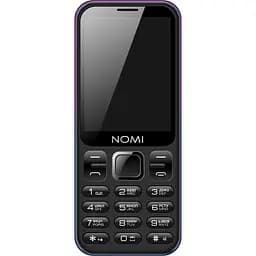 Телефон Nomi i284 фіолетово-блакитний - мініатюра 2