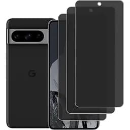 Захисне скло DK для Google Pixel 8 Pro Антишпигун Full Glue 020550 black 3 шт.