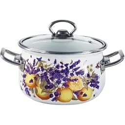 Кастрюля Infinity SD-1621 Lemon, со стеклянной крышкой, 24 см, 6,5 л (6873747)