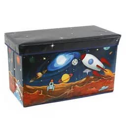 Кошик для іграшок MR 0362 пуф 61-31-35см Космос