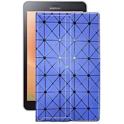 Чехол StatusCASE из экокожи для планшета Samsung Galaxy Tab A8.0 2017 (T385) Синий ромб