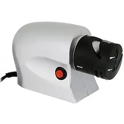 Електрична точилка для заточування ножів та ножиць ELECTRIC SHARPENER Silver, Kitchen Master Сірий 86963