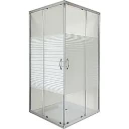 Душевая кабина Bravo ODRA N90TS.Line квадратная, без поддона