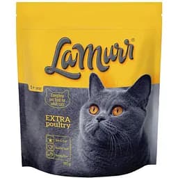 Сухой корм La Murr Extra Poultry для кошек от 1 года с мясом птицы 800 г