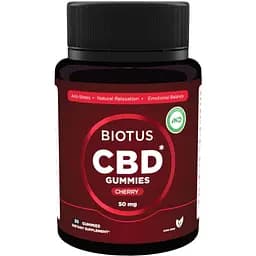 Канабідіол Biotus CBD Gummies 50 мг 30 желейних ведмедиків