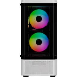 Корпус GAMDIAS TALOS E3 CG WH без БЖ White (4711514501209) - мініатюра 3