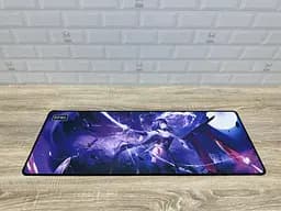 Великий килимок для мишки WorkPlaceShop Anime Геншин Імпакт Райден Сегун 900 x 300 мм