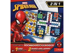 Настільна гра Trefl Лудо 2 в 1. Марвел: Людина-павук (Ludo 2 in 1: Marvel. Spider-Man) (02419) - мініатюра 2