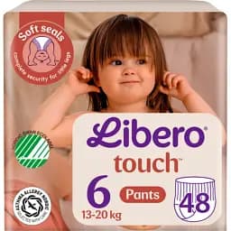 Набір підгузки-трусики Libero Touch Pants 6 (13-20 кг), 48 шт.