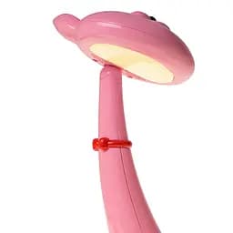 Настільна лампа Brille лед дитяча маленька для школяра TP-052 6W LED Pink / WH - мініатюра 9