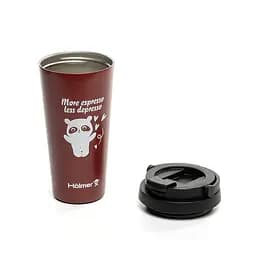 Термокухоль Holmer TC-0500-DR Coffee Time 500 мл червоний (TC-0500-DR Coffee Time) - мініатюра 5