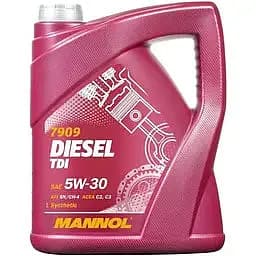 Олива моторна Mannol Diesel TDI 5W-30 SN 5 л (182912)