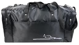 Сумка дорожня середня Wallaby 340-7 з нейлону 38 л 54×29×25 см Чорна - мініатюра 3