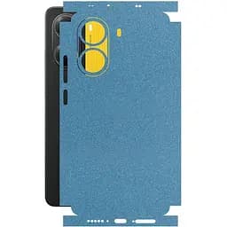 Защитная пленка StatusSKIN для Xiaomi Poco X7 Pro Корпус Винил Голубой глянец