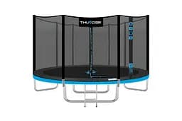 Батут із внутрішньою сіткою THUNDER OUTSIDE PRO 12FT 366 см Black/Blue