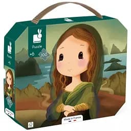 Пазл Janod за мотивами Леонардо да Вінчі 100 елементів (J02579)