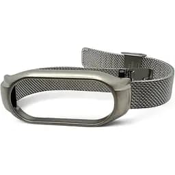 Ремінець BeCover Metal для Xiaomi Mi Smart Band 9 Silver (711979) - мініатюра 2