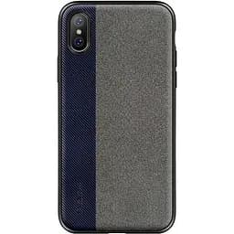 Чохол-накладка Rock TPU+PU Origin Pro Series Case Apple iPhone X Blue