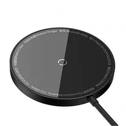 Бездротовий зарядний пристрій Baseus Simple Xiaomini3 Magnetic Wireless Charger 15W CCJJ040001 Black