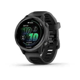 Смарт-годинник Garmin Forerunner 570 (42 мм) алюмінієвий безель сланцево-сірий з чорним ремінцем - мініатюра 2