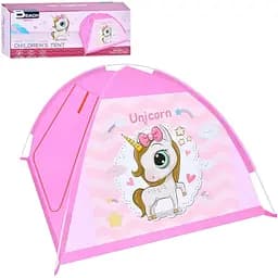Ігровий будиночок для дітей MR 1097, з принтом єдинорога, для дому та вулиці