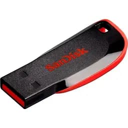 USB флеш-накопичувач SanDisk Cruzer Blade 128GB USB-A 2.0 (SDCZ50-128G-B35) [128357] - мініатюра 3