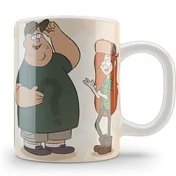 Кружка GeekLand Сус и Венди GF.02.45 330 мл серая