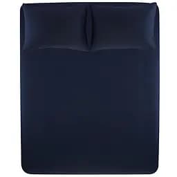 Простирадло з наволочками Penelope Lia, 300х280+70х50 (2) см, сатин-king, синє (svt-2000022314930)