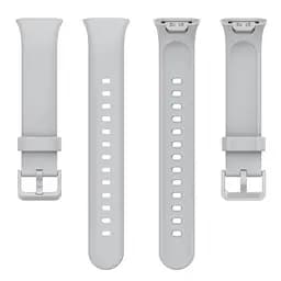 Силіконовий ремінець Tamister для Xiaomi Mi Smart Band 7 Pro Gray - мініатюра 4