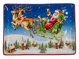 Блюдо Lefard Дед Мороз, 34 см (948-013)