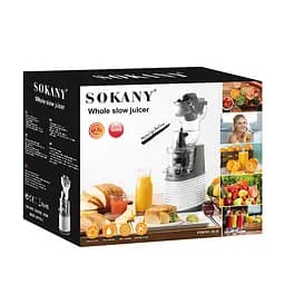 Соковижималка шнекова SOKANY JE-32 300 Вт - мініатюра 7