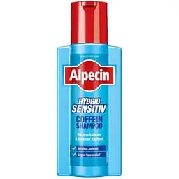 Шампунь з кофеїном Alpecin Hybrid Sensitiv Coffein проти випадіння волосся та свербіння шкіри голови 375 мл