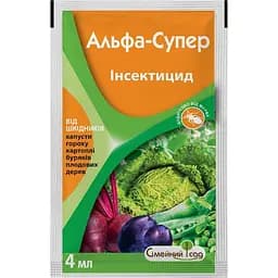Інсектицид Сімейний сад Альфа-супер 4 мл