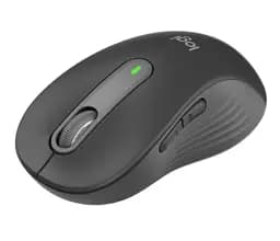 Миша бездротова Logitech Signature M650 L for Business, Graphite, Bluetooth / 2.4GHz, оптична, 400-2000 dpi, 5 кнопок, 1xAA (910-006348) - мініатюра 4